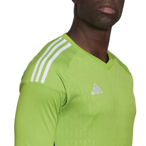 Koszulka bramkarska męska adidas Tiro 23 Competition Long Sleeve Goalkeeper Jersey zielona HK7693 L Adidas teamwear