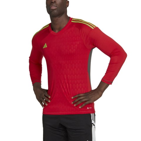 Koszulka bramkarska męska adidas Tiro 23 Competition Long Sleeve czerwona HL0007 L Adidas teamwear