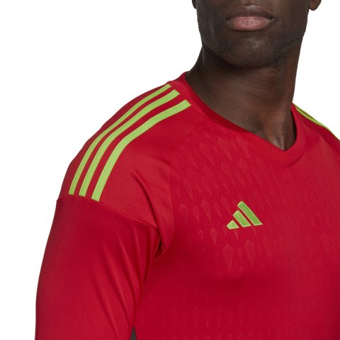 Koszulka bramkarska męska adidas Tiro 23 Competition Long Sleeve czerwona HL0007 M Adidas teamwear