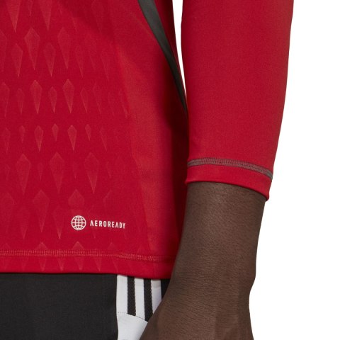 Koszulka bramkarska męska adidas Tiro 23 Competition Long Sleeve czerwona HL0007 M Adidas teamwear