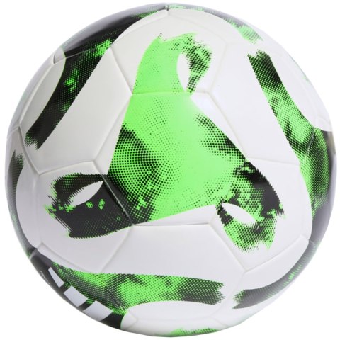 Piłka nożna adidas Tiro Junior 350 League biało-zielona HT2427 4 Adidas teamwear