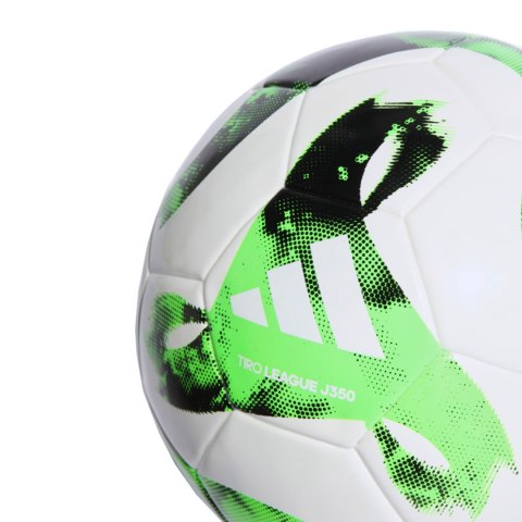 Piłka nożna adidas Tiro Junior 350 League biało-zielona HT2427 4 Adidas teamwear