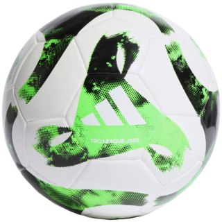 Piłka nożna adidas Tiro Junior 350 League biało-zielona HT2427 5 Adidas teamwear