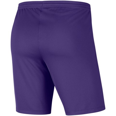 Spodenki dla dzieci Nike Dry Park III NB K fioletowe BV6865 547 S Nike Team