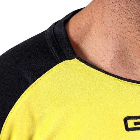 Koszulka Givova Capo Interlock żółto-czarna MAC03 0710 S Givova