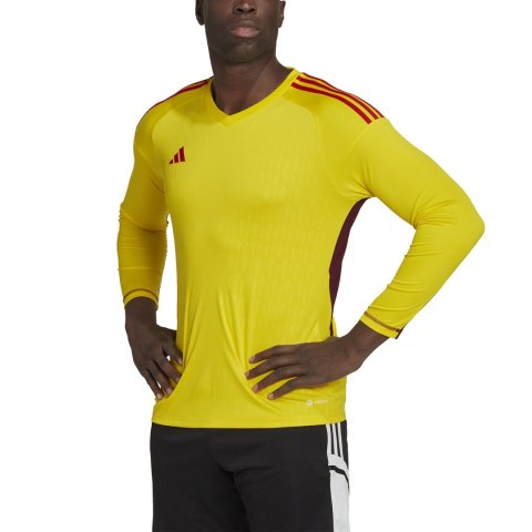 Koszulka bramkarska męska adidas Tiro 23 Competition Long Sleeve żółta HK7696 L Adidas teamwear