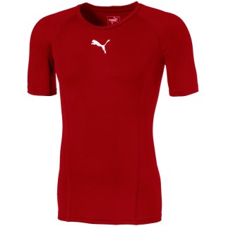 Koszulka męska Puma LIGA Baselayer SS czerwona 655918 01 S Puma