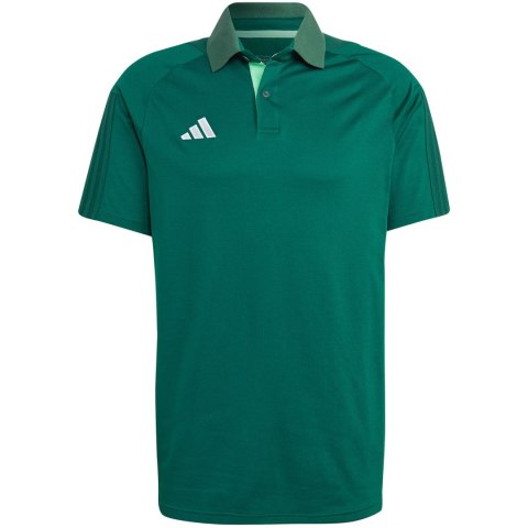 Koszulka męska adidas Tiro 23 Competition Polo zielona HU1345 S Adidas teamwear