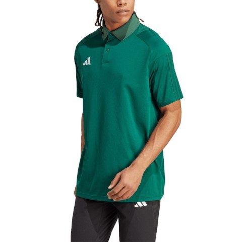 Koszulka męska adidas Tiro 23 Competition Polo zielona HU1345 S Adidas teamwear