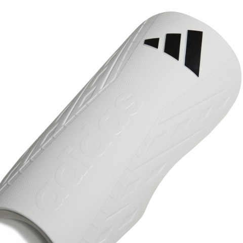 Ochraniacze piłkarskie adidas Tiro Club Shin Guards biało-czarne HN5600 L Adidas teamwear
