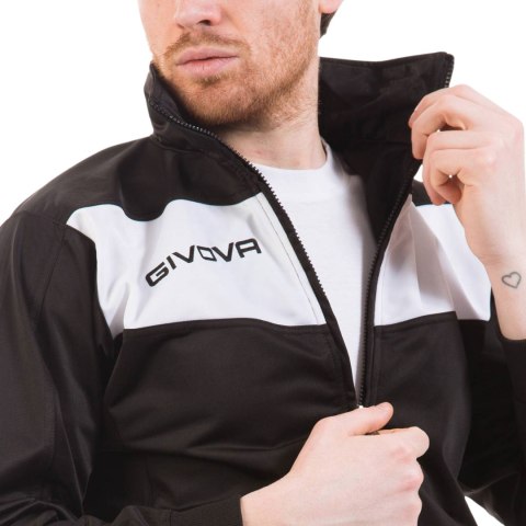 Dres Givova Tuta Visa Triacetato czarno-biały TR018 1003 XS Givova