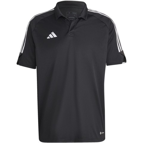 Koszulka męska adidas Tiro 23 League Polo czarna HS3578 S Adidas teamwear