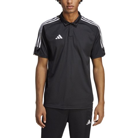 Koszulka męska adidas Tiro 23 League Polo czarna HS3578 S Adidas teamwear