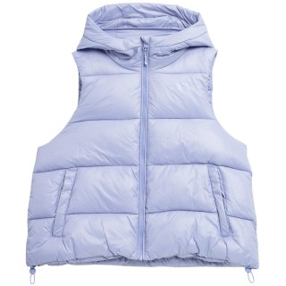 Kamizelka damska pikowana 4F F092 jasny fiolet 4FSS23TDJAF092 52S XS 4F