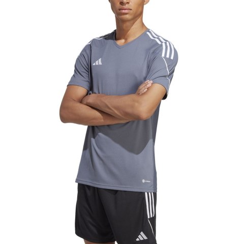 Koszulka męska adidas Tiro 23 League Jersey szara IC7478 M Adidas teamwear