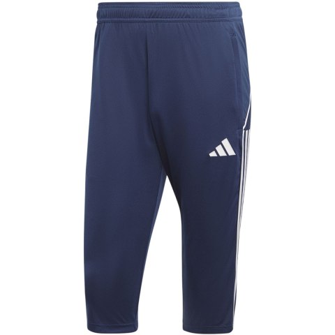 Spodnie męskie adidas Tiro 23 League 3/4 granatowe HS7235 S Adidas teamwear