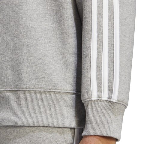 Bluza damska adidas Essentials 3-Stripes szara IC9905 Adidas Bluza damska adidas Essentials 3-Stripes szara IC9905 Adidas