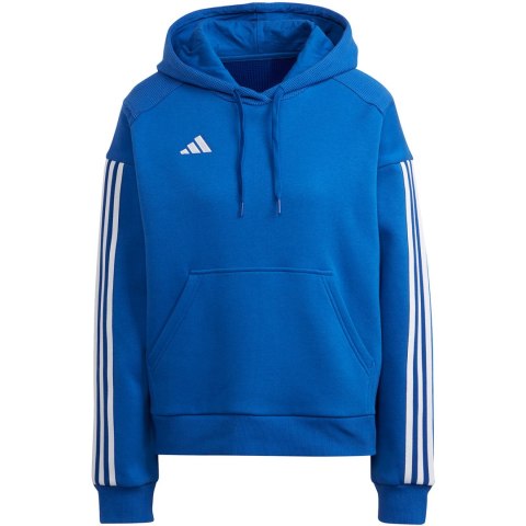Bluza damska adidas Tiro 23 Competition Cotton Hoodie niebieska IC4617 Adidas teamwear