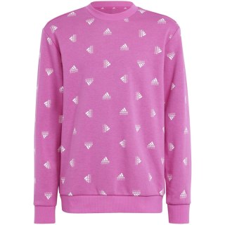 Bluza dla dzieci adidas Bluv Swt różowa IC5573 Adidas