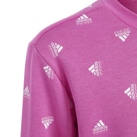 Bluza dla dzieci adidas Bluv Swt różowa IC5573 Adidas Bluza dla dzieci adidas Bluv Swt różowa IC5573 Adidas