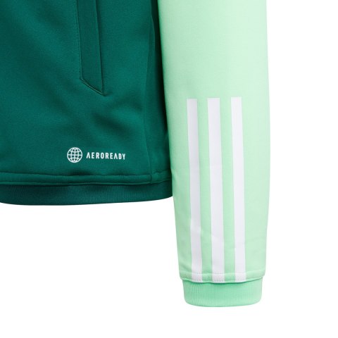 Bluza dla dzieci adidas Tiro 23 Competition Training zielona HU1314 Adidas teamwear Bluza dla dzieci adidas Tiro 23 Competition Training zielona HU1314 Adidas teamwear