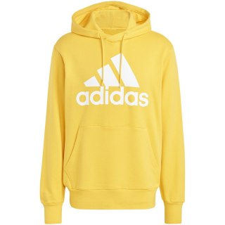 Bluza męska adidas Essentials French Terry Big Logo Hoodie żółta IC9834 Adidas