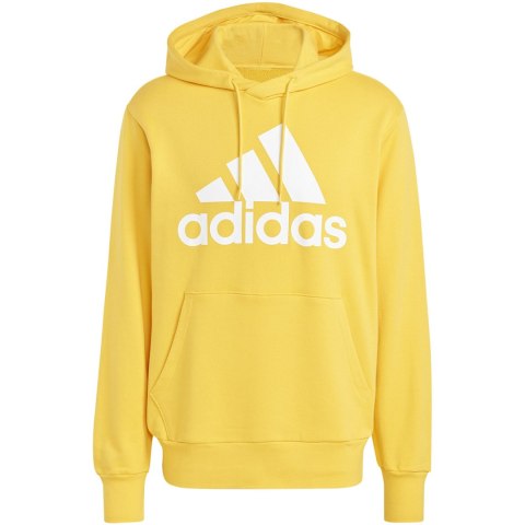 Bluza męska adidas Essentials French Terry Big Logo Hoodie żółta IC9834 Adidas Bluza męska adidas Essentials French Terry Big Logo Hoodie żółta IC9834 Adidas