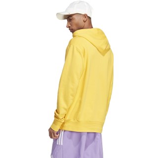 Bluza męska adidas Essentials French Terry Big Logo Hoodie żółta IC9834 Adidas