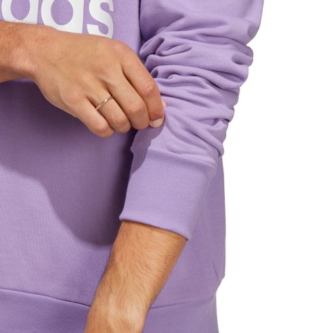 Bluza męska adidas Essentials French Terry Big Logo fioletowa IC9327 Adidas Bluza męska adidas Essentials French Terry Big Logo fioletowa IC9327 Adidas