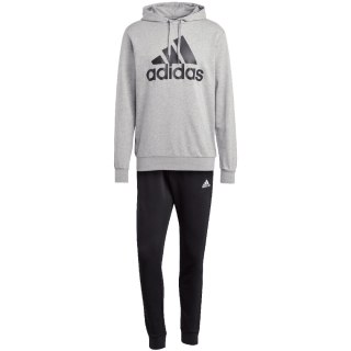 Dres męski adidas Big Logo Terry szaro-czarny IC6749 Adidas