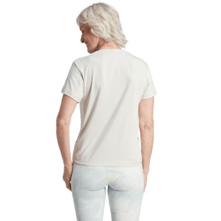 Koszulka damska adidas Aeroready Train Essentials 3-Stripes Tee beżowa HZ5681 Adidas
