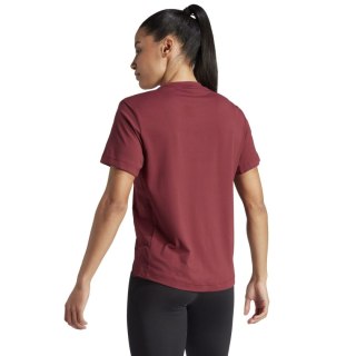 Koszulka damska adidas Versatile Tee bordowa IL1365 Adidas