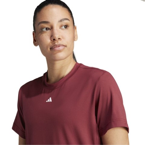 Koszulka damska adidas Versatile Tee bordowa IL1365 Adidas Koszulka damska adidas Versatile Tee bordowa IL1365 Adidas