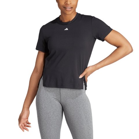 Koszulka damska adidas Versatile Tee czarna IA7748 Adidas Koszulka damska adidas Versatile Tee czarna IA7748 Adidas