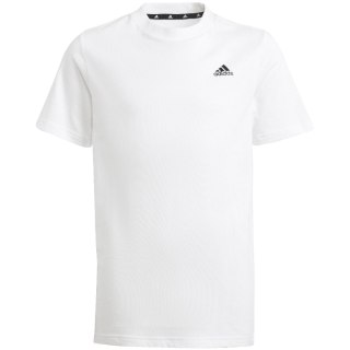 Koszulka dla dzieci adidas Essentials Small Logo Cotton Tee biała IB4093 Adidas