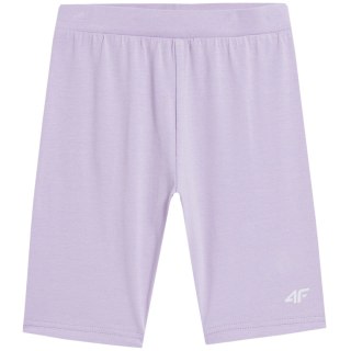 Legginsy dla dziewczynki 4F F037 jasny fiolet 4FJSS23TTIGF037 52S 4F