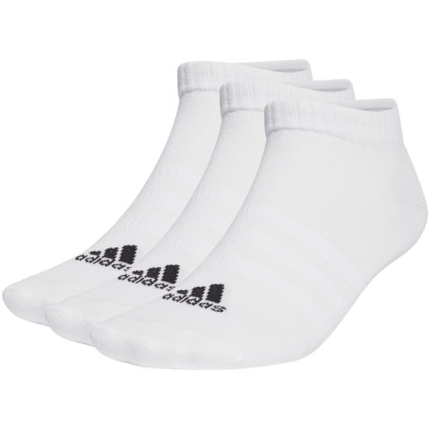 Skarpety adidas Thin and Light Sportswear Low-Cut 3 Pairs białe HT3469 Adidas Skarpety adidas Thin and Light Sportswear Low-Cut 3 Pairs białe HT3469 Adidas