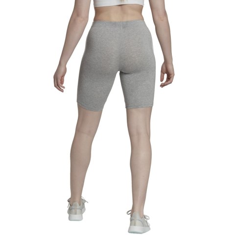 Spodenki damskie adidas Essentials 3-Stripes Bike szare HF5956 Adidas Spodenki damskie adidas Essentials 3-Stripes Bike szare HF5956 Adidas