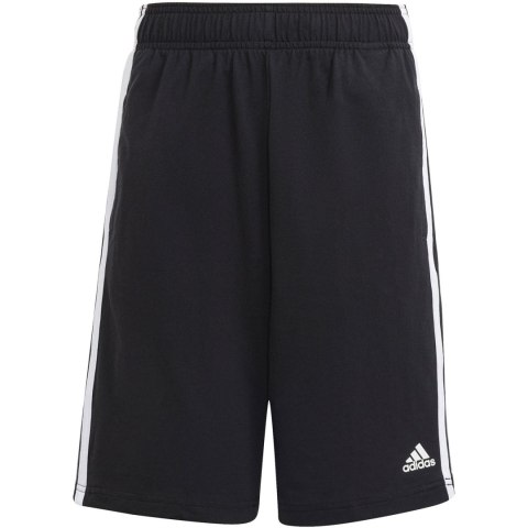 Spodenki dla dzieci adidas Essentials 3-Stripes Knit czarne HY4714 Adidas