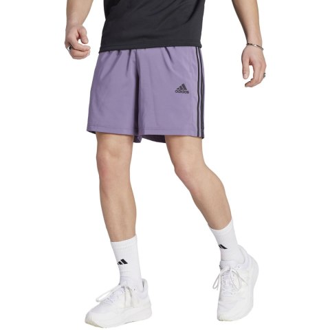 Spodenki męskie adidas Aeroready Essentials Chelsea 3-Stripes fioletowe IJ8690 Adidas Spodenki męskie adidas Aeroready Essentials Chelsea 3-Stripes fioletowe IJ8690 Adidas