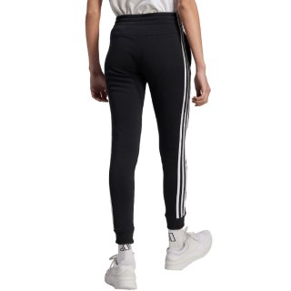 Spodnie damskie adidas Essentials 3-Stripes Fleece czarne HZ5753 Adidas