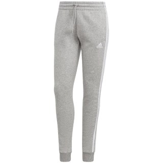 Spodnie damskie adidas Essentials 3-Stripes Fleece szare IL3282 Adidas