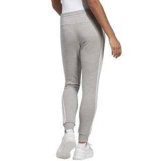 Spodnie damskie adidas Essentials 3-Stripes French Terry Cuffed szare IC9922 Adidas