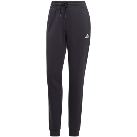 Spodnie damskie adidas Essentials Linear French Terry Cuffed czarne IC6868 Adidas Spodnie damskie adidas Essentials Linear French Terry Cuffed czarne IC6868 Adidas