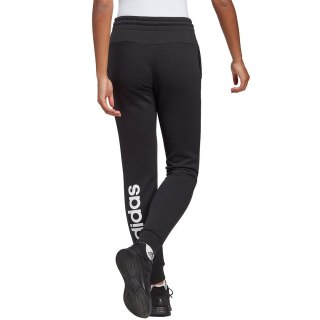 Spodnie damskie adidas Essentials Linear French Terry Cuffed czarne IC6868 Adidas