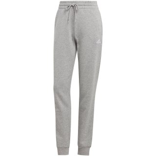 Spodnie damskie adidas Essentials Linear French Terry Cuffed szare IC8816 Adidas