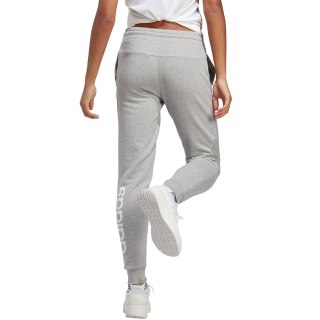 Spodnie damskie adidas Essentials Linear French Terry Cuffed szare IC8816 Adidas