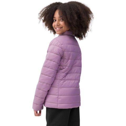Kurtka pikowana dla dziewczynki 4F jasny fiolet 4FJSS23TDJAF073 52S 122cm 4F