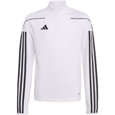 Bluza dla dzieci adidas Tiro 23 League Training Top biało-czarna IB8477 128cm Adidas teamwear