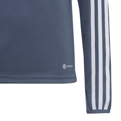 Bluza dla dzieci adidas Tiro 23 League Training Top szaro-biała HS3491 128cm Adidas teamwear